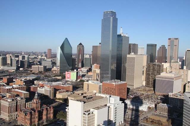 Dallas Skyline, TX, USA